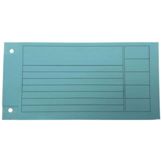 PaperXpert Ordnerbanderolen blau | Vorgangs- & Dokumentenablage für Ordner | Papier 90 g/qm | 250 Stück | Premium Markenqualität – Made in Germany