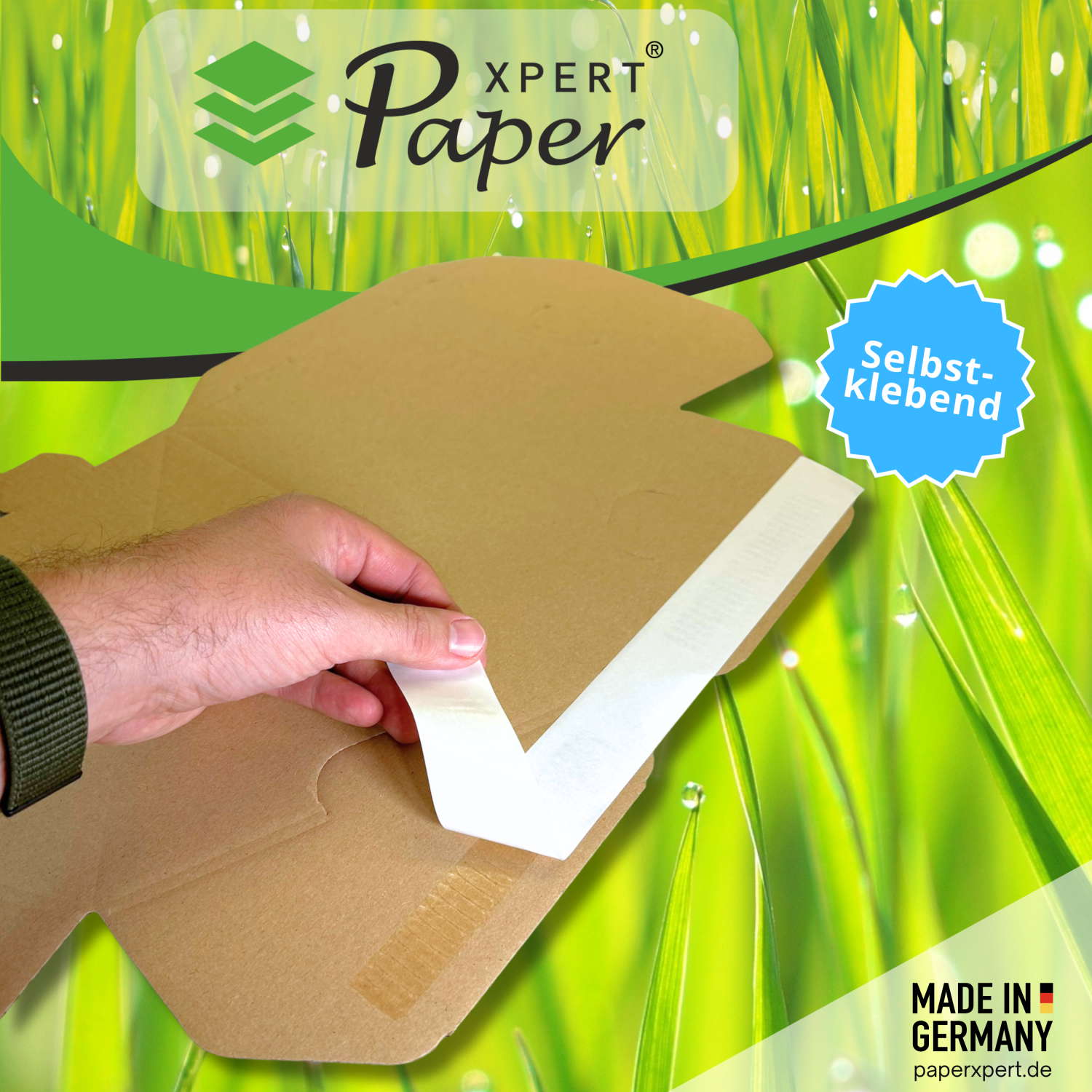 PaperXpert Palettenhütchen/Stapelschutzpyramide "Nicht stapeln" | mit Selbstklebeverschluß | Karton weiß mit rotem Druck | effektiver Stapelschutz | Premium Markenqualität – Made in Germany - ab 100 Stück – Bild 4