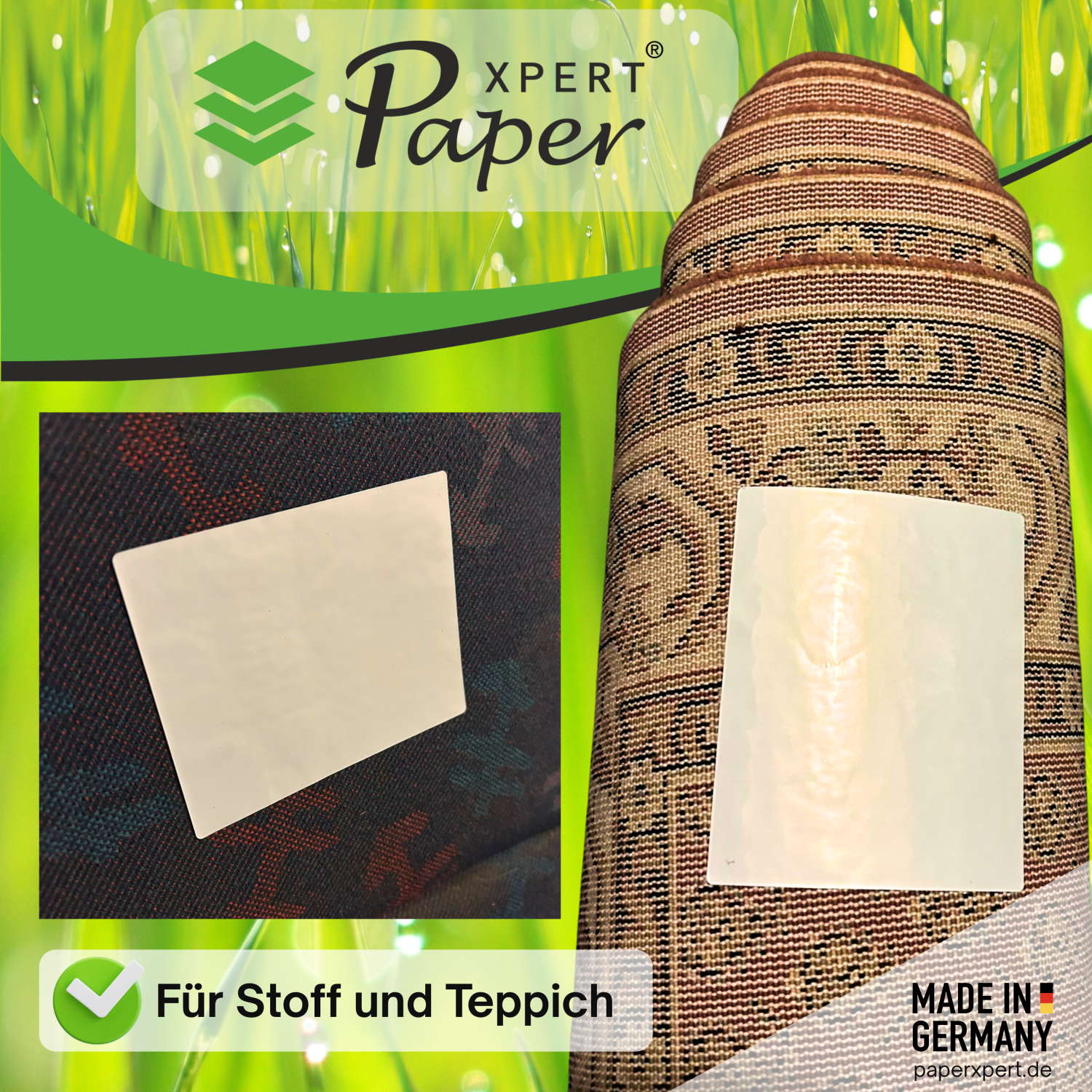 PaperXpert Power Etiketten Endlos 110 x 90 mm | PP weiß glänzend 195 µ | Thermotransfer Industrieetiketten mit Spezialreifenkleber | 2.000 Etiketten | Markenqualität - Made in Germany – Bild 6