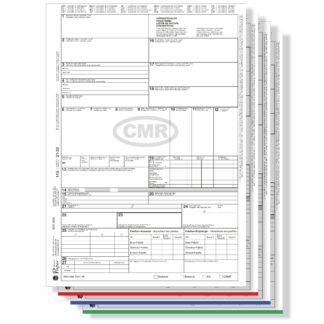 CMR-Frachtbrief, Einzelblätter für Laserdrucker, 4-fach