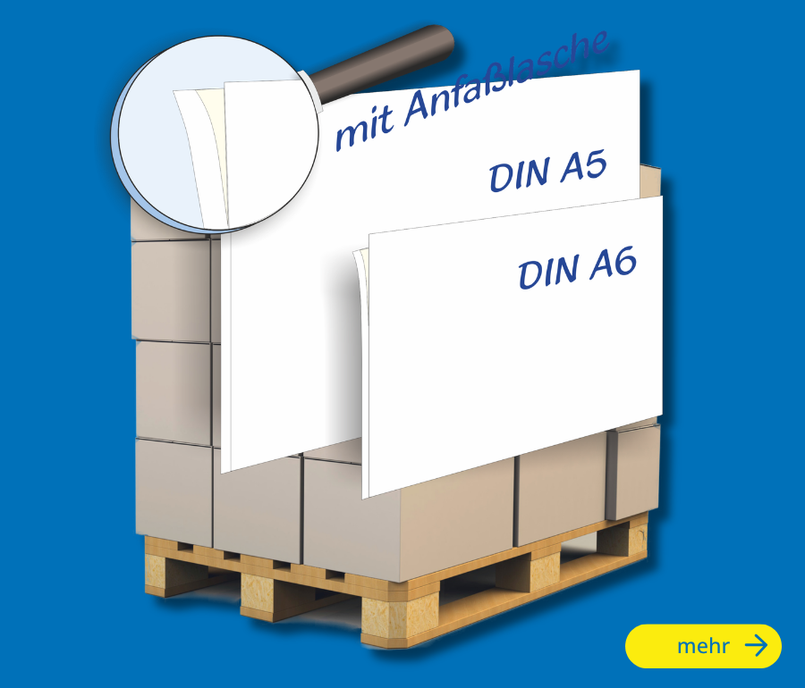 Mit Paket- und Palettenaufklebern lassen sich Kartons, Pakete, Paletten und andere Versandgüter großflächig und gut sichtbar kennzeichnen. Die Aufkleber eignen sich für wichtige Versand-, Lager- und Handhabungshinweise und sind in verschiedenen Formaten und Ausführungen erhältlich.