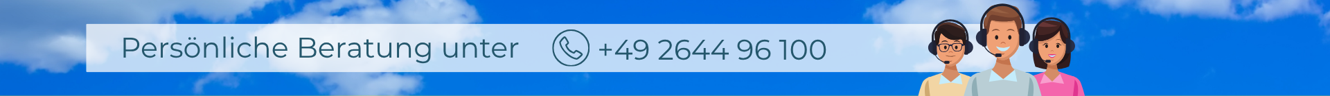 Persönliche Beratung Persönliche Beratung